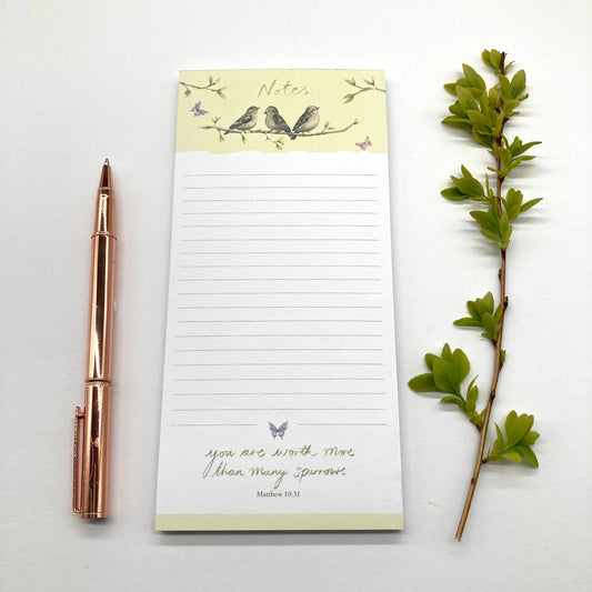 Sparrows List Notepad