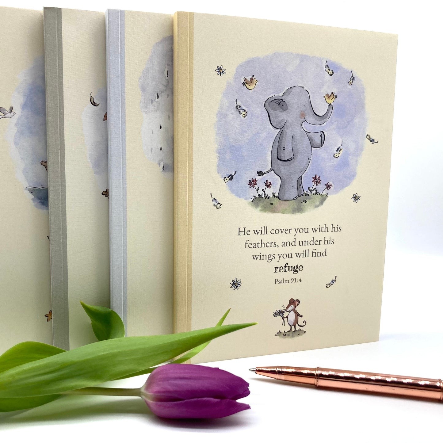 A5 Faith Elephant Notebook