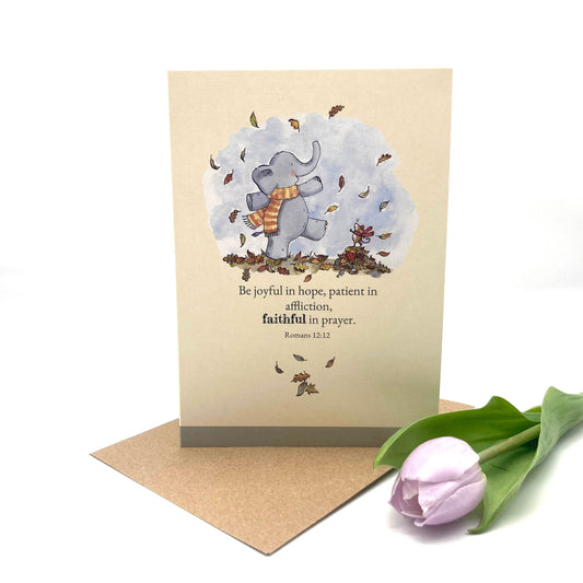 Faithful Elephant Card